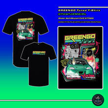 Load image into Gallery viewer, GreenGo Tuned T Shirt 2024 *PRE-ORDER*
