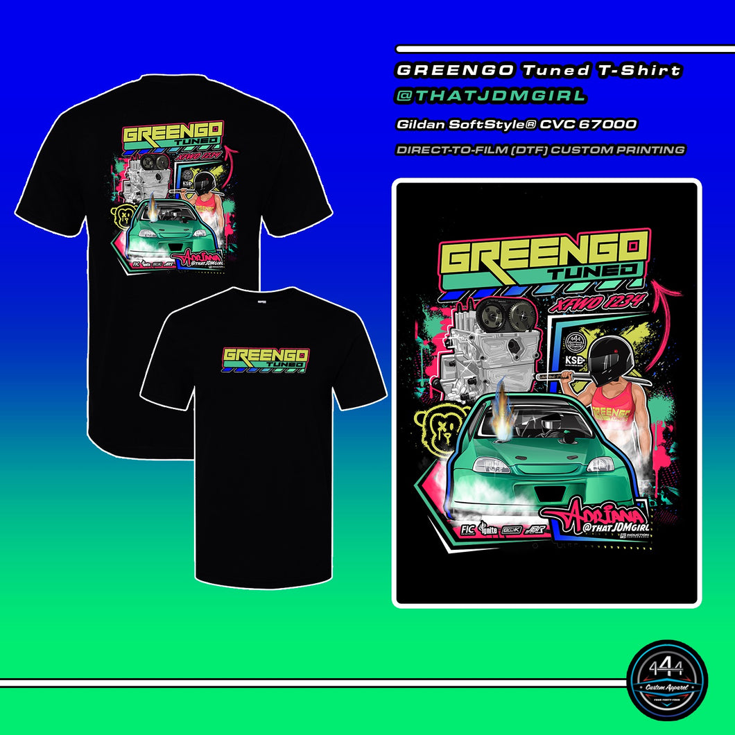GreenGo Tuned T Shirt 2024 *PRE-ORDER*