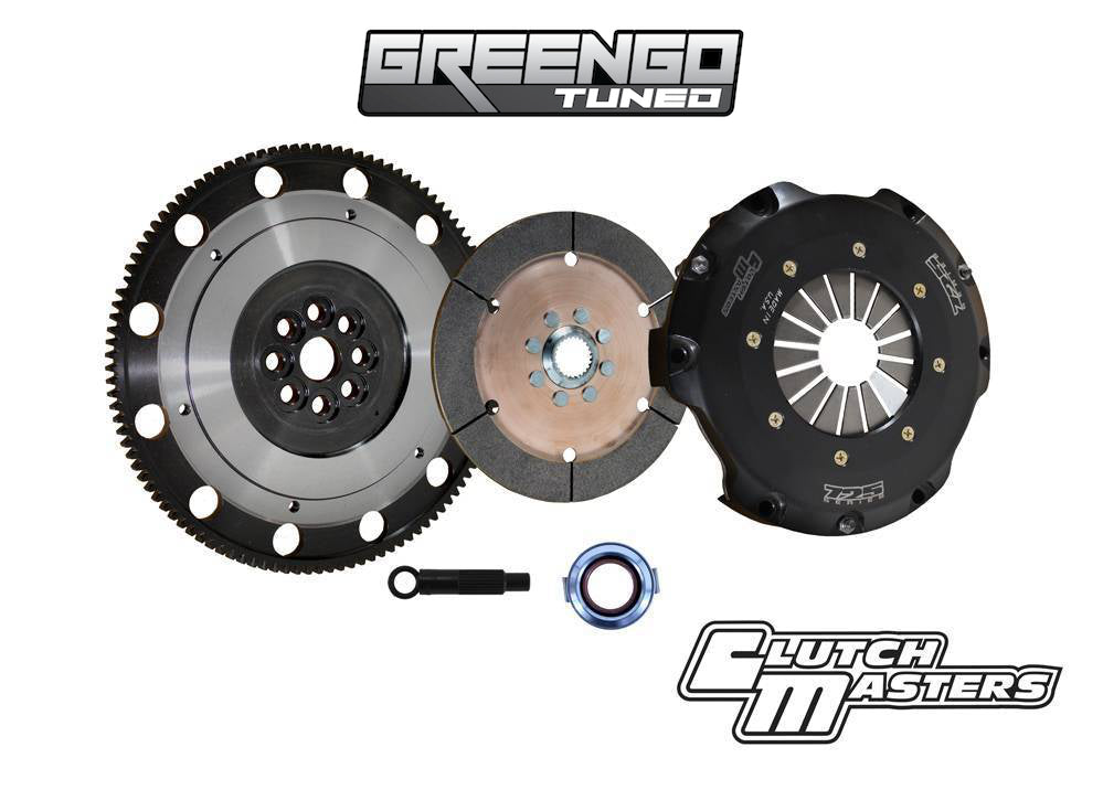 Clutch Masters (Race) FX725 Single Disc Clutch Kit with Lightweight Steel Flywheel For Honda & Acura B16 / B18 Engines